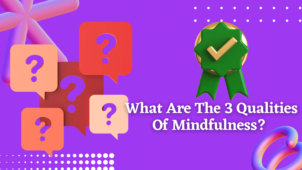 What Are The 3 Qualities Of Mindfulness